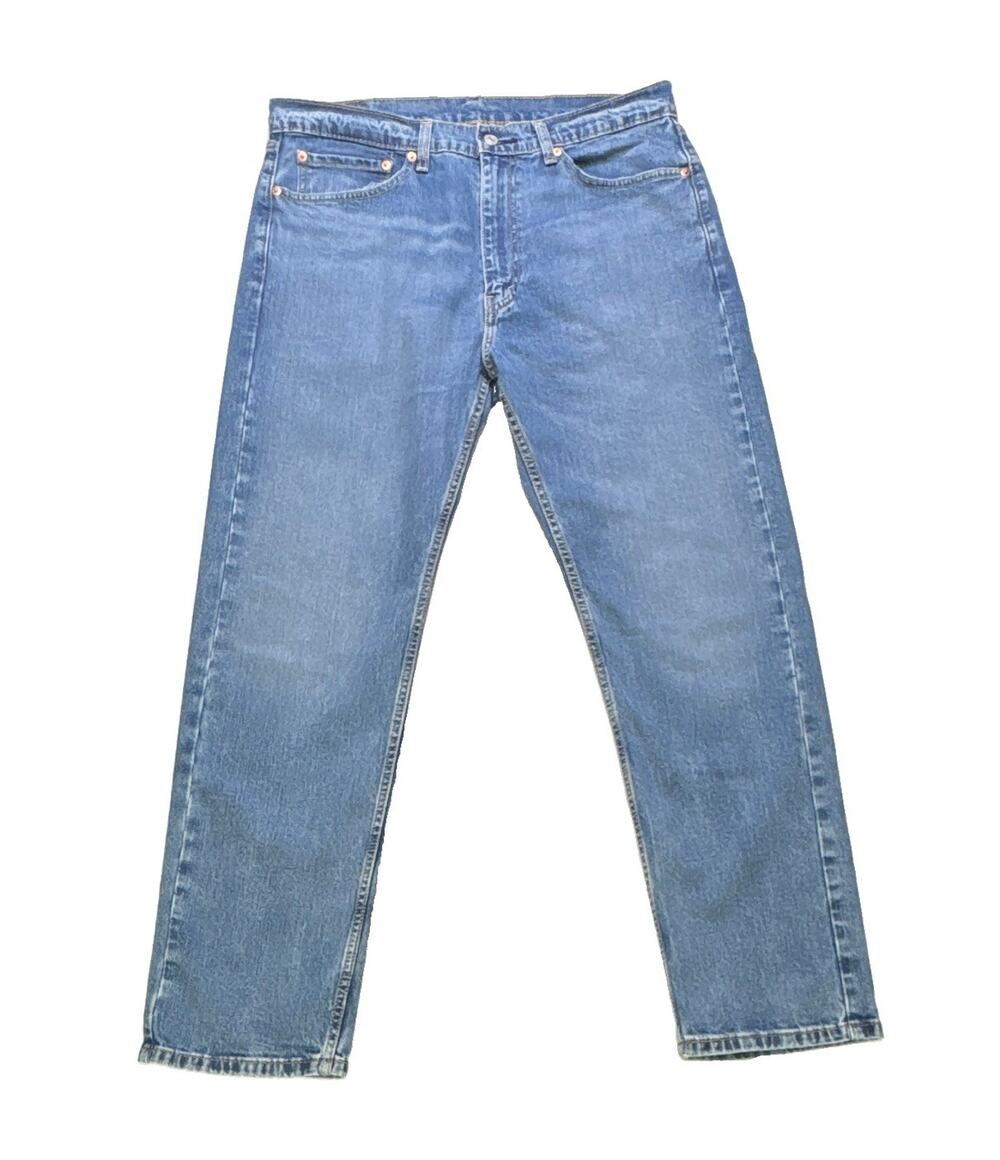 Levi’s 505 Men’s Jeans W36 L30 Regular Fit Straight Leg Medium Wash Denim